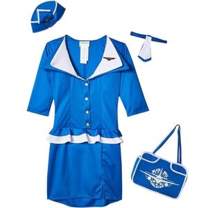 California Costume Flight Attendant Costume Set Britney Spears Size X-Large